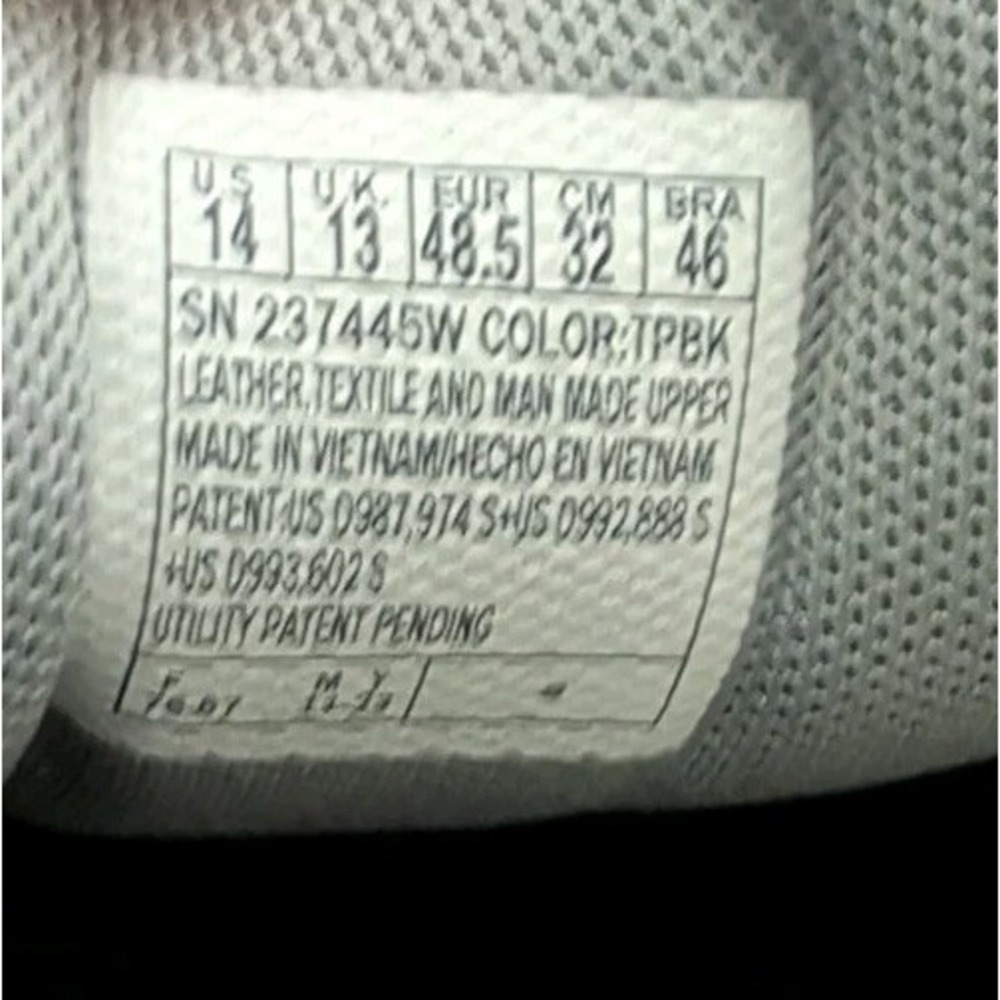 Skechers Men's Vigor 3.0 Hands Free Slip In Shoes Taupe Blk Goodyear Sz 14 EW - Picture 10 of 10